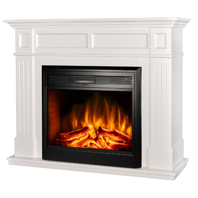 Electric fireplace Sicilia & Carmen, 1000x1300x300 mm, 1950W, 2 heating levels, 5 flame brightness levels, Timer