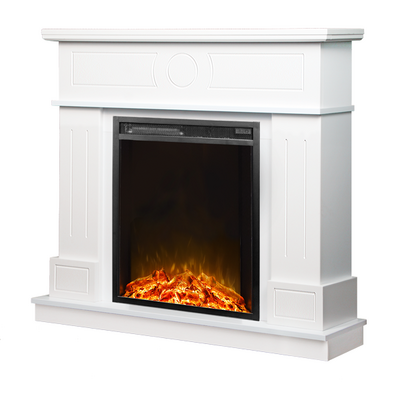 Electric fireplace Ambasador & Miriam, 1000x1048x300 mm, 1500W, 2 heating levels, 5 flame brightness levels, Timer