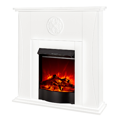 Electric fireplace Benedict & Corsica, 1020x1000x240 mm, 1500W, 2 heating levels, 5 flame brightness levels, Power button