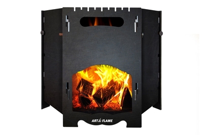 Portable folding barbeque Pablo, for camping or garden, 497*430*430 mm