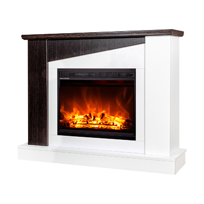 Electric fireplace Gaspar & Lorance,900x1150x270 mm, 1500W, 3 flame colors, 2 heating levels, 5 flame brightness levels