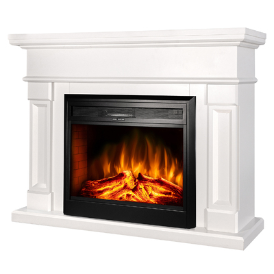 Electric fireplace Riga & Carmen, 1020x1360x330 mm, 1950W, 2 heating levels, 5 flame brightness levels, Timer