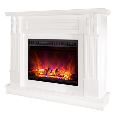Electric fireplace Verona mini & Lorance, 960x1130x300 mm, 1500W, 3 flame colors, 2 heating levels, 5 flame brightness levels