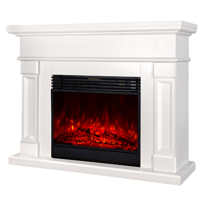 Electric fireplace Riga & Mirabella, 1020x1360x330 mm, 1950W, Crackling sounds, 5 flame brightness levels, Timer