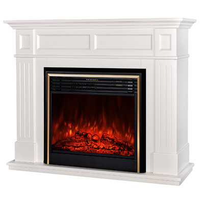 Electric fireplace Sicilia & Richi, 1000x1300x300 mm, 1950 W, Crackling sounds, 5 flame brightness levels, Timer