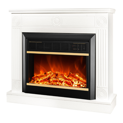 Electric fireplace Bonita & Mars, 820x950x270 mm, 1500W, 2 heating levels, 5 flame brightness levels, Timer