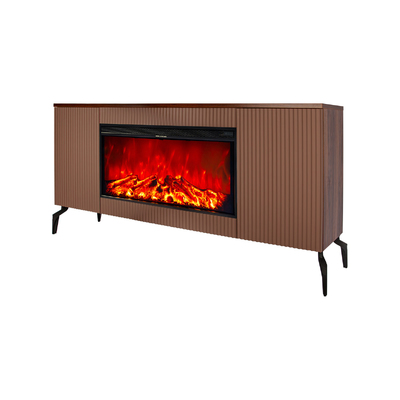 Electric fireplace Baileys & Tasmania, 560x1700x270 mm, 1500W, 2 heating levels, 5 flame brightness levels, Timer