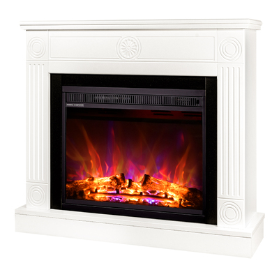 Electric fireplace Bonita & Lorance, 820x950x270 mm, 1500W, 3 flame colors, 2 heating levels, 5 flame brightness level