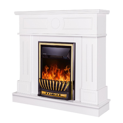 Electric fireplace Ambasador & Meridian, 1000x1048x300 mm, 2000W, Thermostat, 5 flame brightness levels, Timer